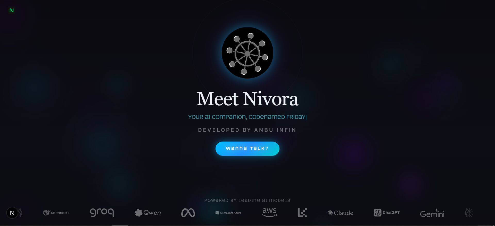 NIVORA Landing Page